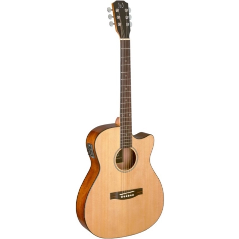 J.N Guitars Bessie BES-ACE Natural E/A westerngitaar