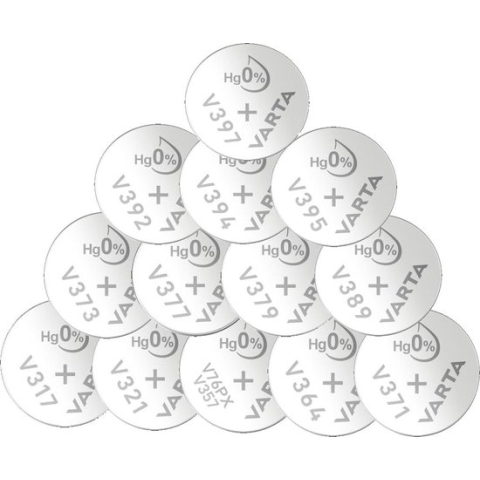 Varta Klein huishoudelijke accessoires V395 horloge batterij - Knoopcel