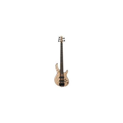 Cort A5 Ultra Etched Natural Black 5-snarige elektrische basgitaar met koffer
