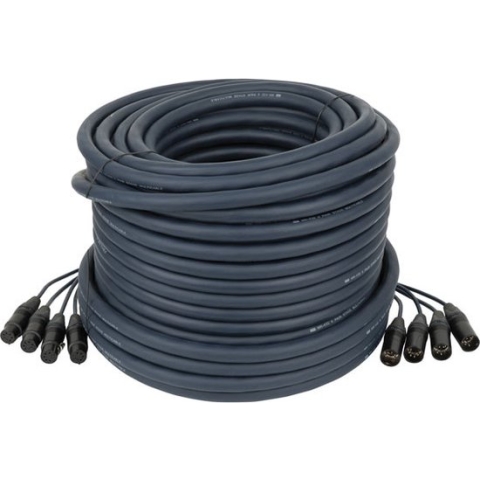 DAP Neutrik DMX Multi 5-Pin 50m multikabel 4-voudig