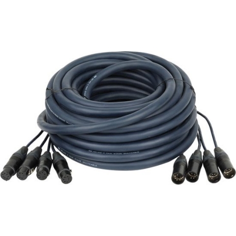 DAP Neutrik DMX Multi 5-Pin 15m multikabel 4-voudig