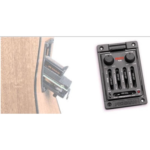 Fishman Prefix Plus-T narrow Matrix 2.3mm Piezo - Pickup voor akoestische gitaar