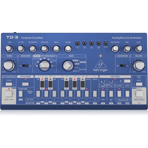 Behringer TD-3 (Blue) - Analoge synthesizer