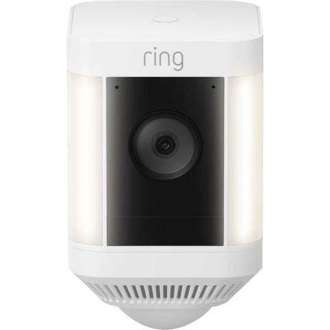 Ring Spotlight Cam Plus - Battery - Wit