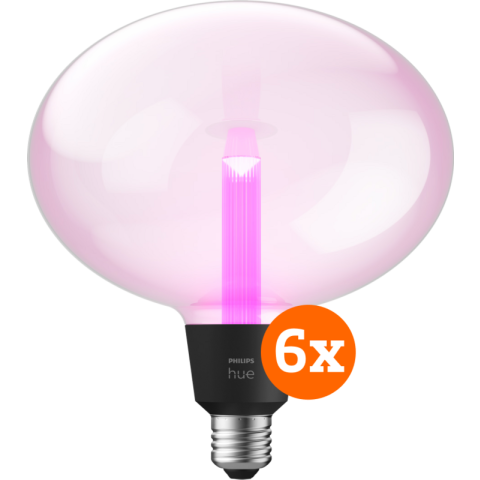 Philips Hue Lightguide Ellipse White and Color E27 6-pack