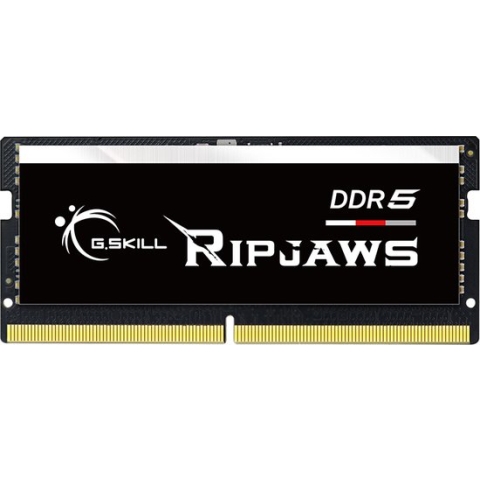 G.Skill Ripjaws F5-4800S3434A16GX1-RS, 16 GB, 1 x 16 GB, DDR5, 4800 MHz, 262-pin SO-DIMM