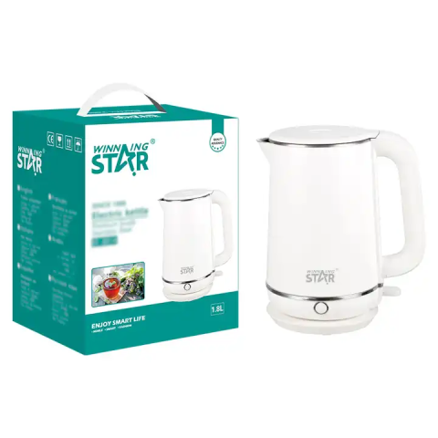 Winning Star St-6014 Elektrische Waterkoker 1.8l 1500w | Welhof; Dé Outlet Store Van De Benelux