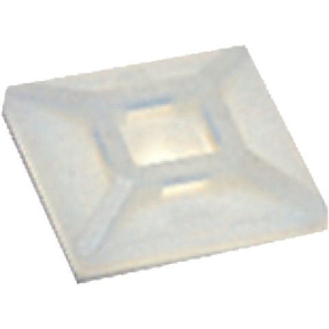 SMART | Plakzadel kabelbinder 19x19 naturel