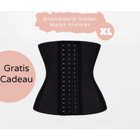 Waist trainer snel afvallen corset body shaper dames buikband na zwangerschap na operatie latex korset waist shaper lingerie kleding afslanken fitness sport Maat XL - Milaya Pantera ®