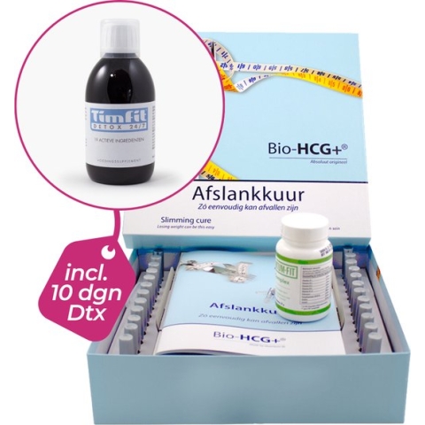 Bio HCG Plus | 24 Ampullen | Afvallen en Detoxen | 24 dagen | Uniek in Nederland en Belgie