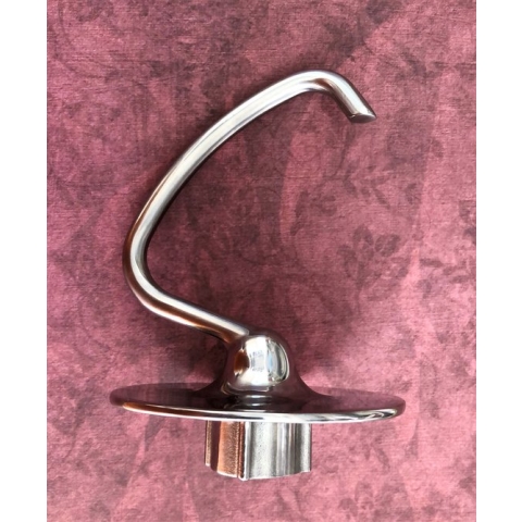 JP15A, Roestvrij stalen kneedhaak Kitchenaid voor de 5KSM125 - 5KSM195, Artisan, Classic, Ultra Power, Hobart K45 en vele andere machiunes.