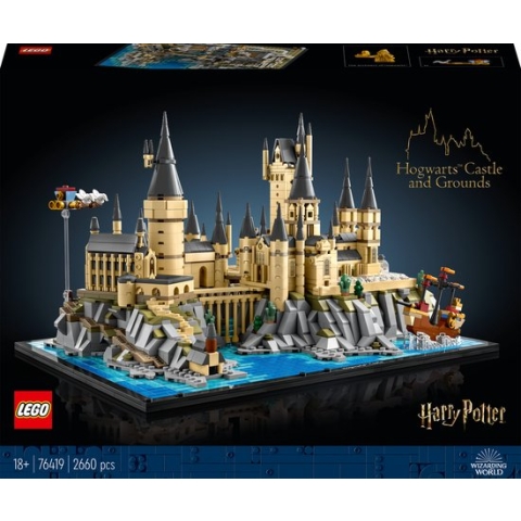 LEGO Harry Potter Kasteel Zweinstein en terrein Grote Set - 76419