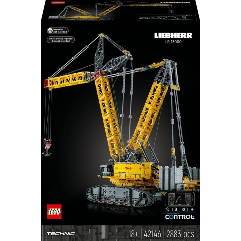 LEGO Technic Liebherr Rupsbandkraan LR 13000 - 42146