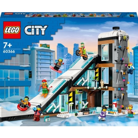 LEGO City Ski- en Klimcentrum Wintersport Speelgoed - 60366