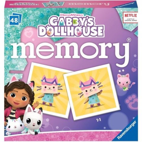 Ravensburger Gabby’s Dollhouse mini memory