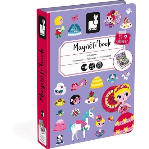 Janod Magnetibook Prinsessen - Magneetboek