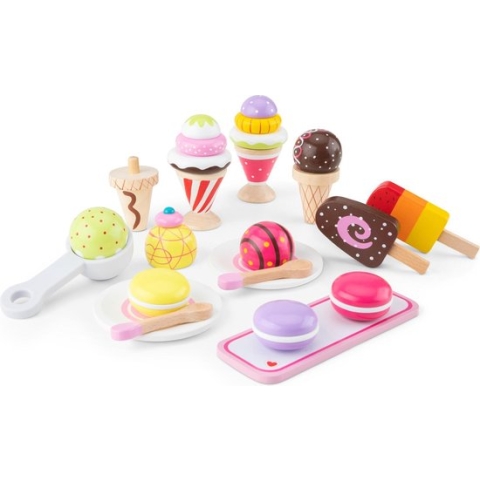 New Classic Toys Houten Speelgoed IJsset - Speelgoedeten en -drinken