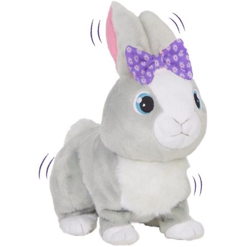 Betsy Interactief Konijn - Pluchen Knuffel - Incl. batterijen