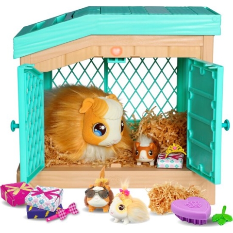 Mama Surprise Cavia- Interactieve knuffel krijgt 3 baby's