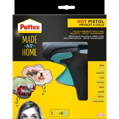 Pattex Lijmpistool Hotpistol Incl 6 lijmsticks - Hotmelt lijm pistool - LijmPistool - Glue Gun - Hobby - Creatief