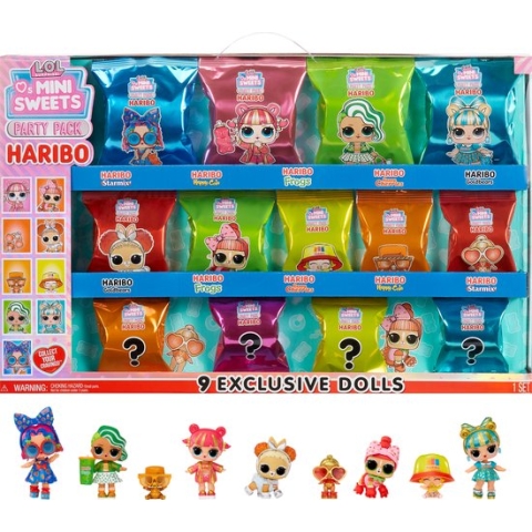 L.O.L. Surprise! Loves Mini Sweets X Haribo Party Pack - Minipop