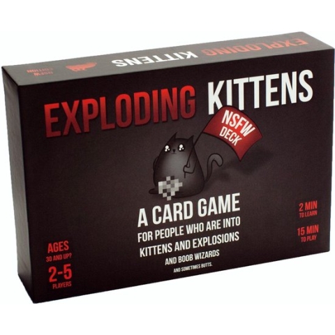 Exploding Kittens NSFW Edition - Engelstalig Kaartspel