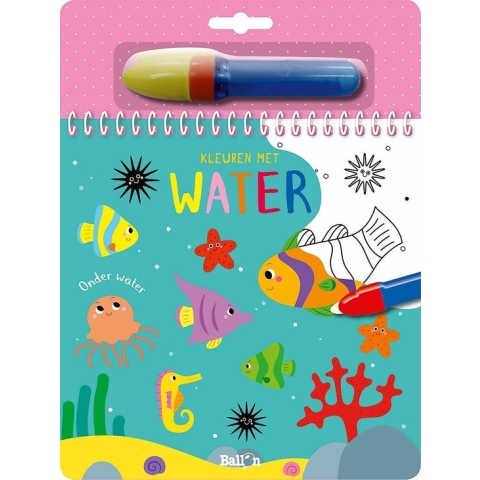 Kleuren met water 0 -   Onder water