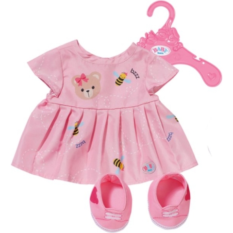 BABY born Beer Jurk en outfit - Roze