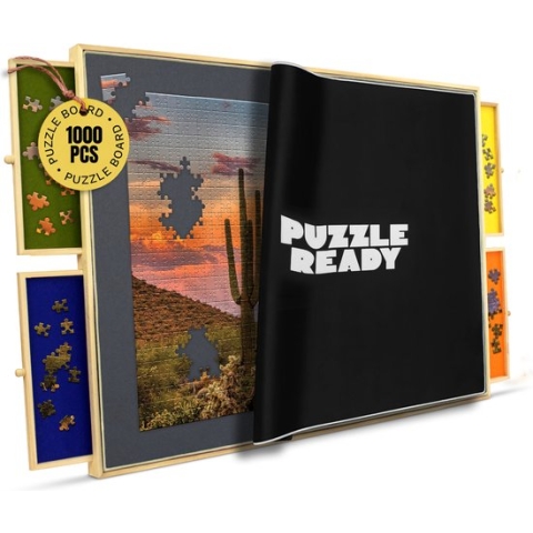 Puzzle Ready voor 1000 stukjes - Puzzelplaat - Puzzelbord - Puzzeltafel met lades - Puzzelmat - Puzzelplank