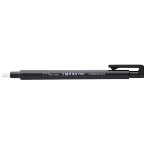 Gumvulpotlood tombow - 2,3 mm - rond - zwart