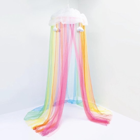 Make it Real Regenboog Klamboe met wolkjes
