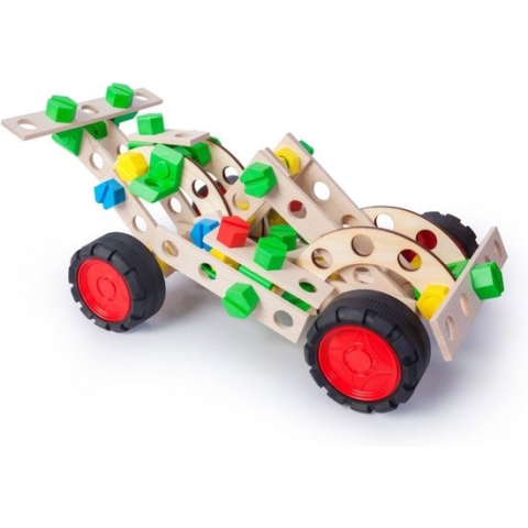 Alexander Toys - Constructor Junior - 3in1 – Sportauto - 107pcs