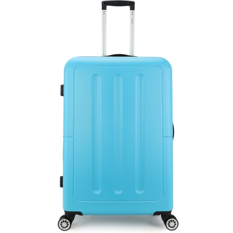 Decent Neon-Fix 2.0 Grote Koffer 76 cm - 96 Liter - Blauw