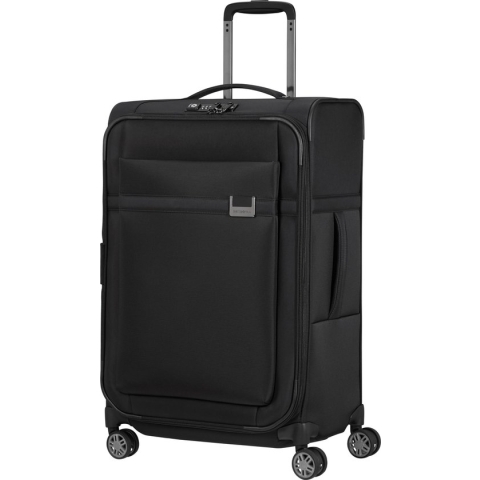 Samsonite Reiskoffer - Airea Spinner 67/24 uitbreidbaar (Medium) Black