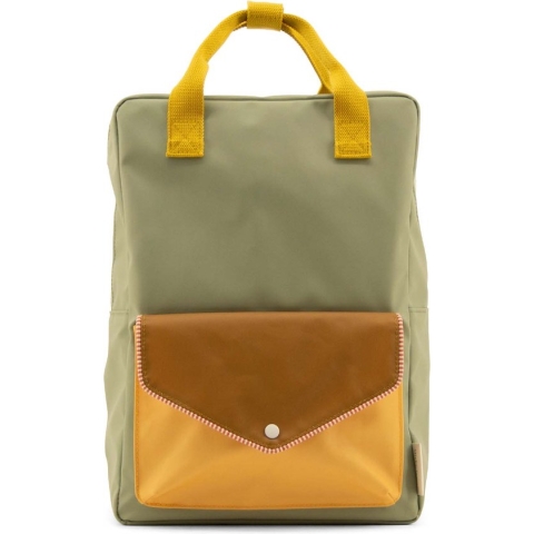 Sticky Lemon - Rugzak - Large - Meadows - Envelope - Map Green - Groen - Groot