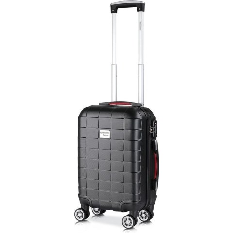Monzana Exopack hardcase koffer zwart 53x37x21 cm