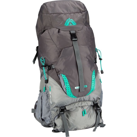 Abbey Rugzak Trekking met Verstelsysteem - Sphere 60L - Antraciet/Grijs/Smaragd