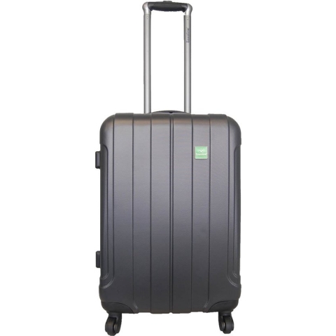 Saxoline Harde Koffer / Trolley / Reiskoffer - 63 cm (Medium) - Matrix - Grijs