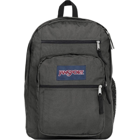 JanSport BIG STUDENT Rugzak, 34 Liter, 15 inch laptopvak - Graphite Grey