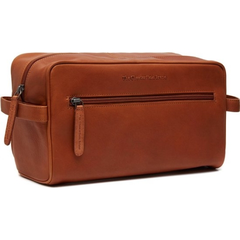 The Chesterfield Brand Leren Toilettas Cognac Cyprus