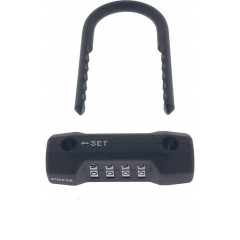 Stahlex Beugel - Cijferslot - 4 Cijferig - 75 x 100 mm
