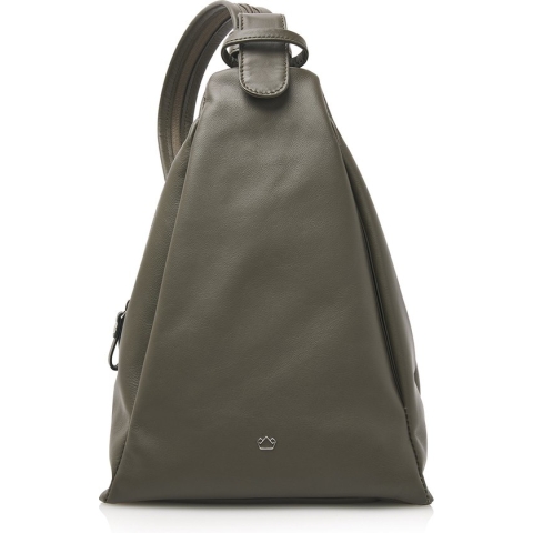 Castelijn & Beerens - Babette Nappa Nappa Backpack | groen -