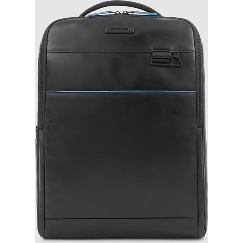 Piquadro Blue Square Revamp Computer Backpack 15.6 Black
