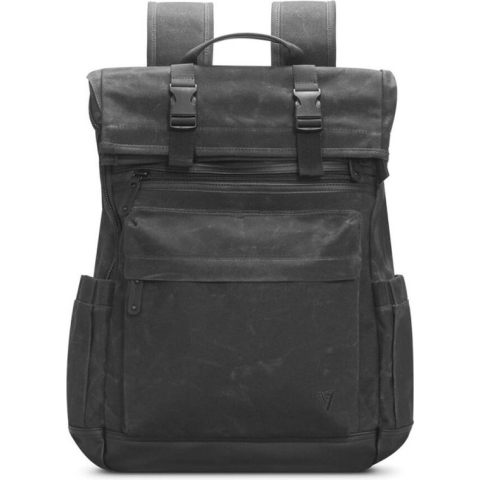 Laptoptas V7 CBXT16-CANVAS Zwart 16