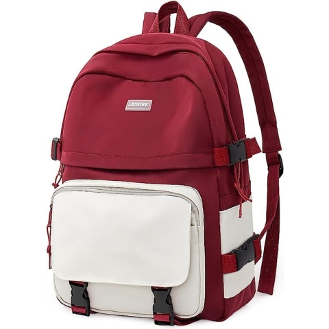 School Backpack for Women, School Bag, Travel Bag, Casual, Backpack for 14 Inch Laptop, for Teenage Girls, Light, Waterproof, Backpack for Work, for University Students