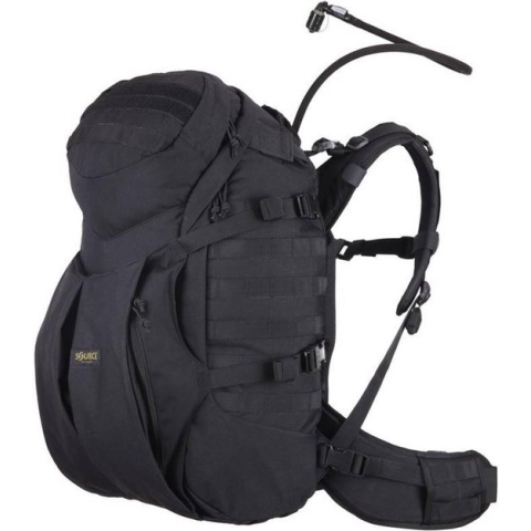 Source Tactical rugzak met waterzak Double D 45L - Zwart