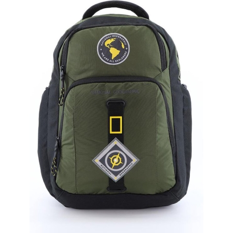 National Geographic Laptop Rugzak / Rugtas / Schooltas - 15 inch - New Explorer - N1698C - Khaki