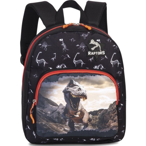 Fabrizio Rugzak, Dinosaurus Raptor - 32 x 27 x 11 cm - Polyester