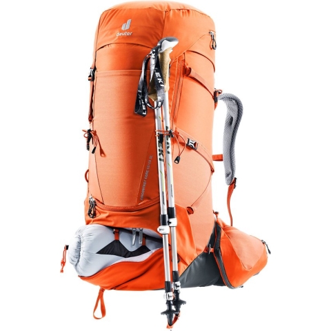 Deuter Aircontact Core 50+10 - Trekkingrugzak - Heren Almond / Teal 50 + 10 L