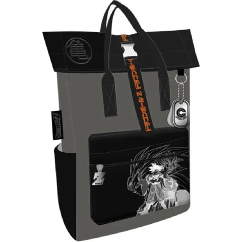 Rugzak School- Zwart Grijs - Dragon Ball